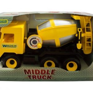 Бетономішалка "Middle truck" (жовта)