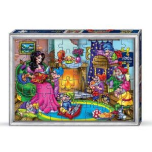 Магнітні пазли "Білосніжка", 60 ел