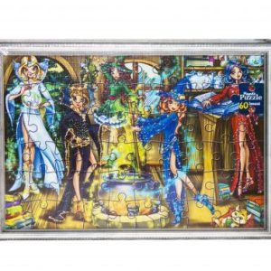 Магнітні пазли "відьмочки", 60 ел