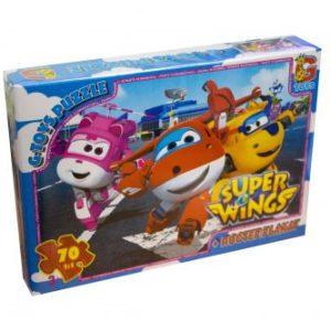 Пазли "Супер Крила", 70 ел
