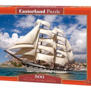 Пазли "Корабель залишає гавань", 500 елементів