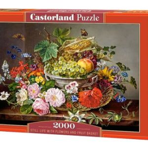 Пазли "Букет з фруктів і квітів", 2000 елементів