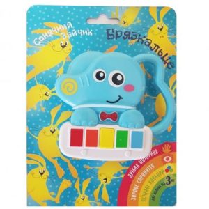 Брязкальце в ручку "Слоник"