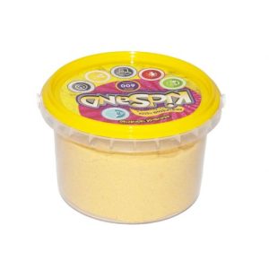 Кінетичний пісок "KidSand", жовтий, 600 г