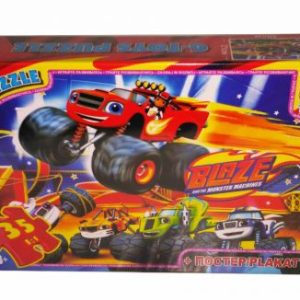 Пазли "Вспиш: машинки", 35 ел