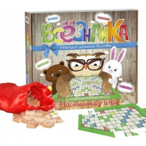 Настільна гра "Всезнайка" (рус)