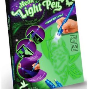 Набір креативної творчості "Neon Light Pen" Сова (укр)