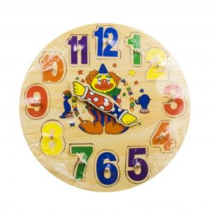 Дерев'яна іграшка "Годинник"