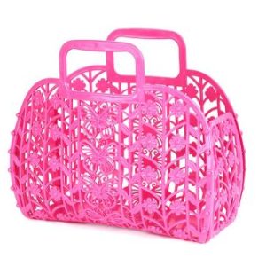 Кошик з візерунками (рожева)