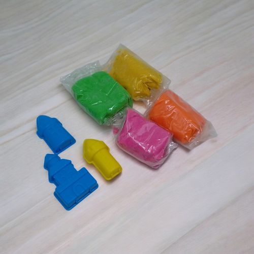 Кінетичний пісок "KidSand" з формочками, 400 г (укр)