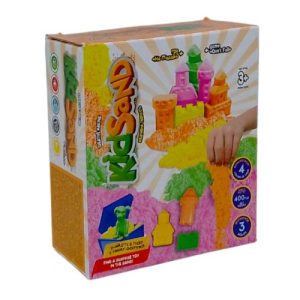 Кінетичний пісок "KidSand" з формочками, 400 г (укр)