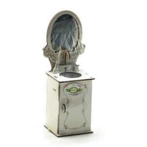 Умивальник дерев'яний, з дзеркалом