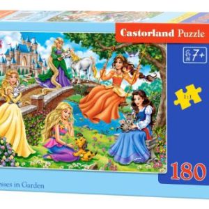 Пазли "Принцеси в саду", 180 елементів