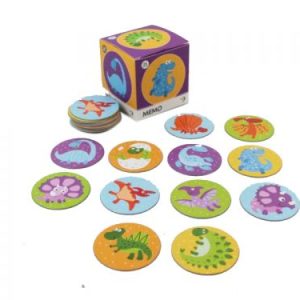 Розвиваюча гра "Мемо: динозаврики"