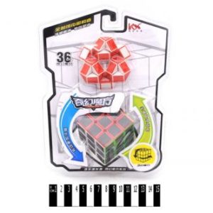 Кубик Рубика + логічна змійка