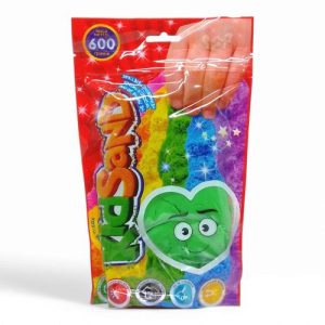 Кінетичний пісок "KidSand" зелений, в пакеті, 600 г
