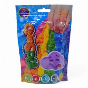 Кінетичний пісок "KidSand" фіолетовий, в пакеті, 400 г