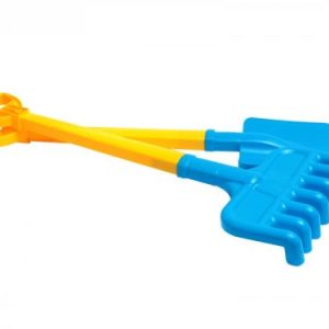 Набір "Лопата + Граблі Технок" (синій)