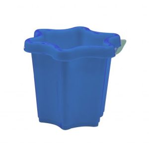 Відро велике "Квіточка" (синє)