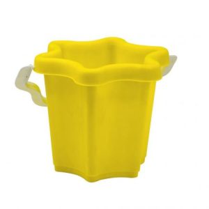 Відро велике "Квіточка" (жовте)