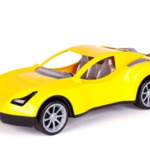 Машинка пластикова "Спорткар" (жовта)