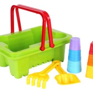 Пісочний набір з кошиком (8 ел)