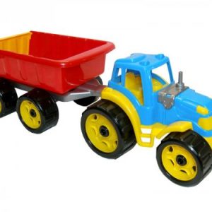 Трактор з причепом ТехноК (синій)