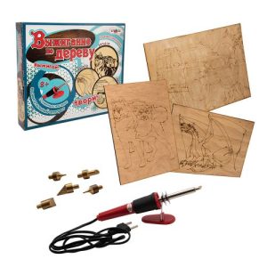 Набір для творчості "Випалювання по дереву"