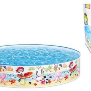 Басейн "Веселий пляж" розмір: 152х25 см, об`єм: 370л, вага: 1,4 кг, від 3-х років