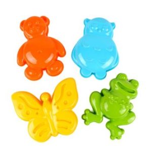 Формочки для піску, 4 елементи