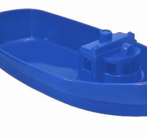 Пластиковий кораблик (синій)