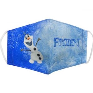 Багаторазова 4-х шарова захисна маска "Холодне серце: Олаф" розмір 3, 7-14 років