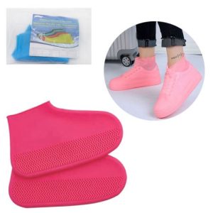 Чохли-бахіли силіконові, М (35-41), рожевий