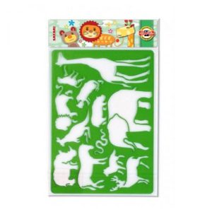 Трафарет пластиковий "Сафарі"