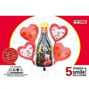 Набір надувних куль "Шампанське"