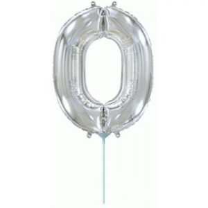 Кулька з фольги "Цифра 0"