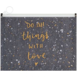 Папка на блискавці zip-lock, А4+, Shade Gray