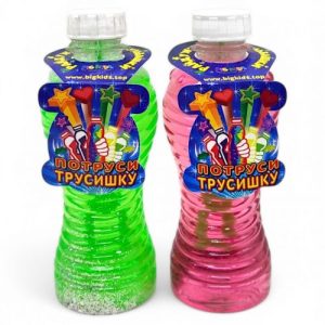 Мильні бульбашки "Потруси трусишку", 300 мл (мікс видів)