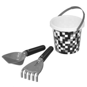 Пісочний набір "Чорно-білий піксель" (3 елем)