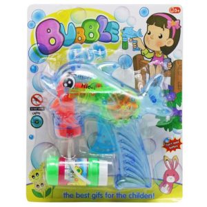 Пістолет з мильними бульбашками "Дельфін", синій