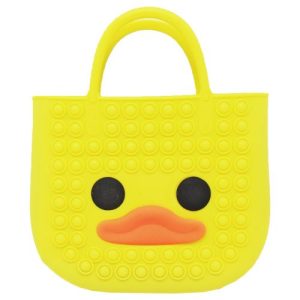 Сумка-антистрес Pop It "Качечка", жовта