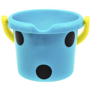 Відро пластикове "Горошок" (бірюзове)
