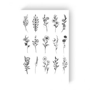 Тимчасові тату-перебивки "15 гілочок"