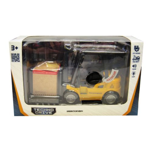 Машинка інерційна "Навантажувач" (світло, звук)