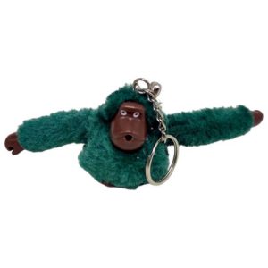 Брелок хутряний "Горила", смарагдовий