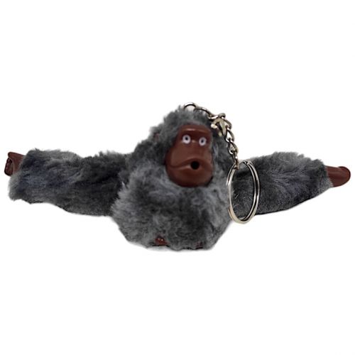Брелок хутряний "Горила", графітовий