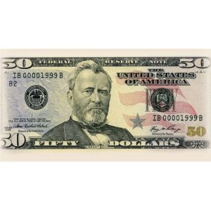 Конверт вітальний "Купюри" (укр)