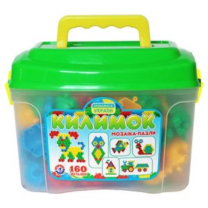 Мозаїка-пазли "Килимок" у валізці (160 деталей)