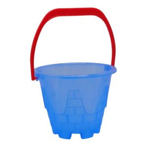 Відро для піску "Вежа", пластик (блакитне)