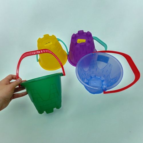 Відро для піску "Вежа", пластик (бузкове)